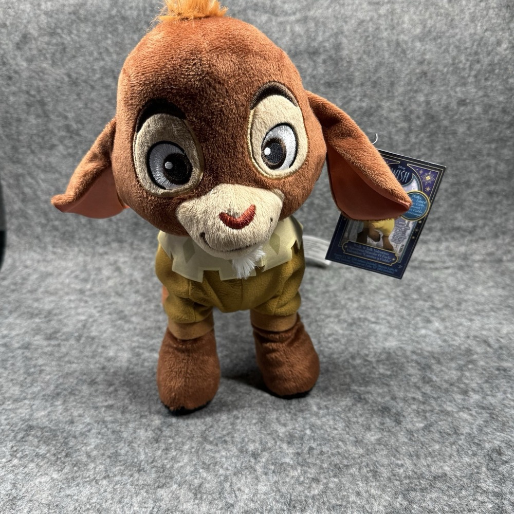 Disney‎ "Wish" Movie Valentino, Animated/Talking Goat Plush, W/Tag Does work